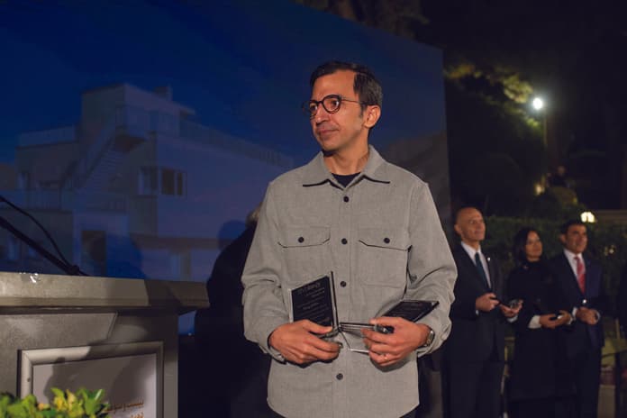 Award recipient at the 23rd Memar Award ceremony