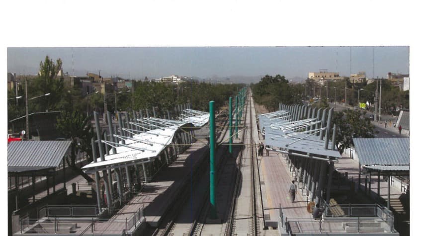 Daneshjoo Light Railway Station