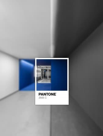 دفتر-گالری مکعب آبی